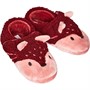 Clarks Infant Girls Fluffy Snug Slippers Pink Combi