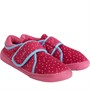 Clarks Girls Wide Fit Holmy Rest Slippers Pink