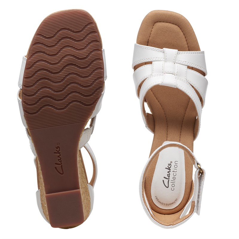 Clarks Sandalen voor Dames Kyarra Joy Wit