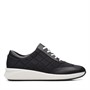 Clarks Dame Un Rio Stitch Sko Stitch Sort Kombi