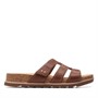 Clarks Damen Yacht Koralle Sandalen Braun Leder