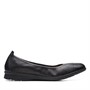 Clarks Damenschuhe Jenette Ease Schwarz Leder