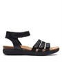 Clarks Sandales Femme Avril Dove Noir Cuir