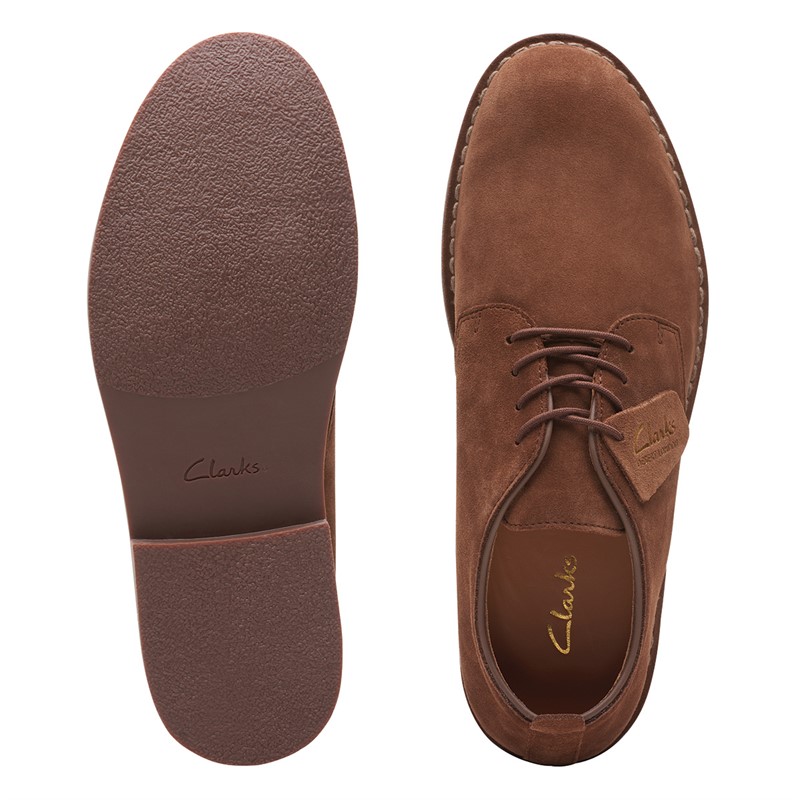 Clarks Herresko Desert London Evo Brun Ruskind