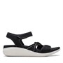 Clarks Dame Glide Hi Sandaler Sort