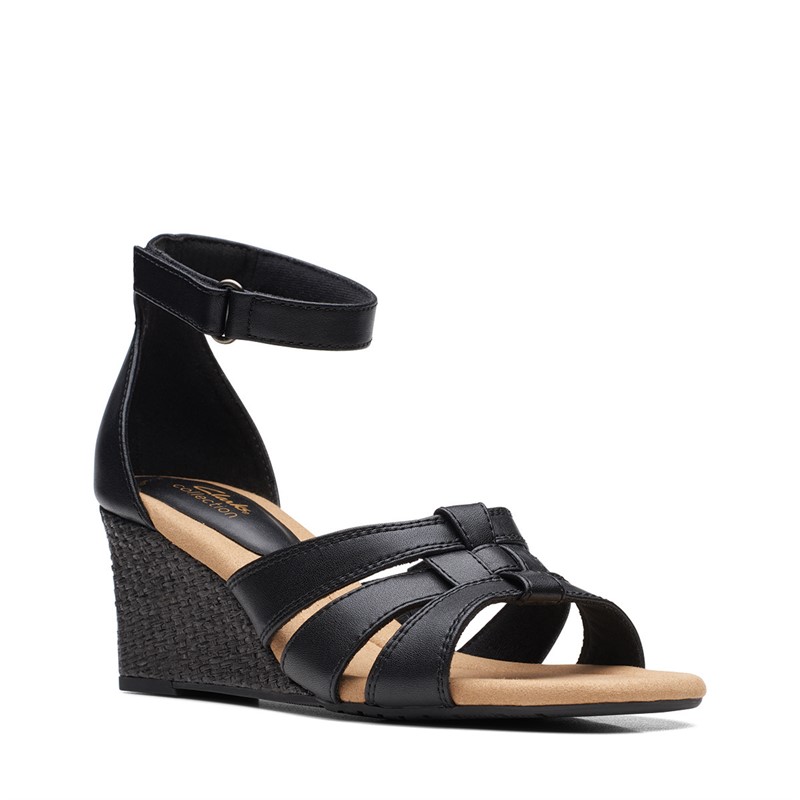 Clarks Dames Kyarra Joy Sandalen Zwart