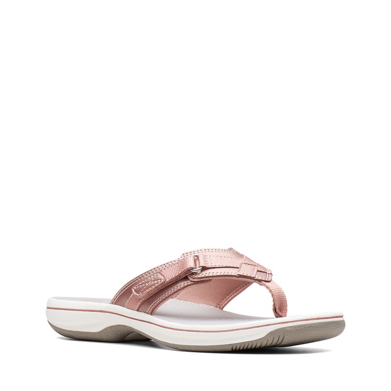 Clarks Dame Brinkley Sea Sandaler Metallisk