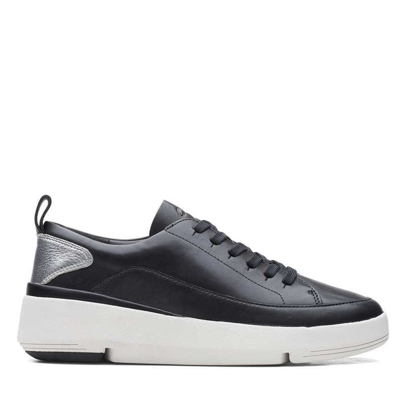 Clarks Dames Tri Flash Sneakers Zwart