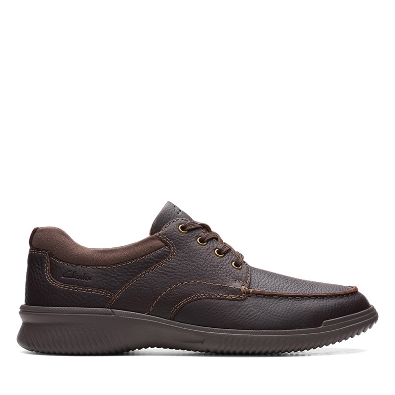 Clarks Herresko Donaway Edge Brun Læder