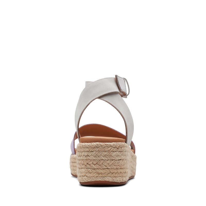 Clarks Dames Kimei Ivy Sandalen Lila Combinatie