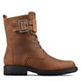 Clarks Dame Orinoco Støvler med 2 Spænder Brun Foder i Læder