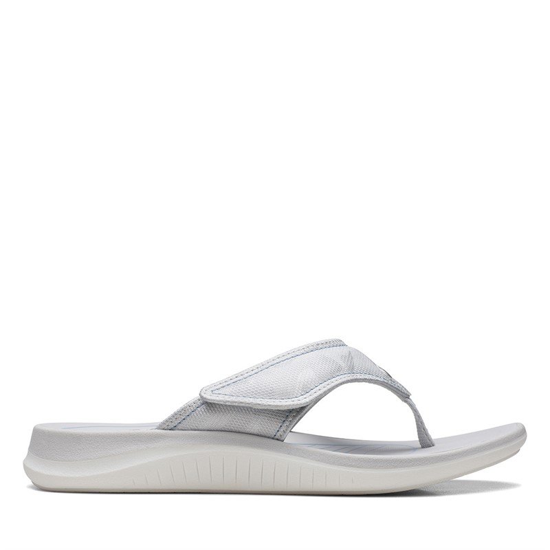 Clarks Dame Glide Post 2 Sandaler Metallic