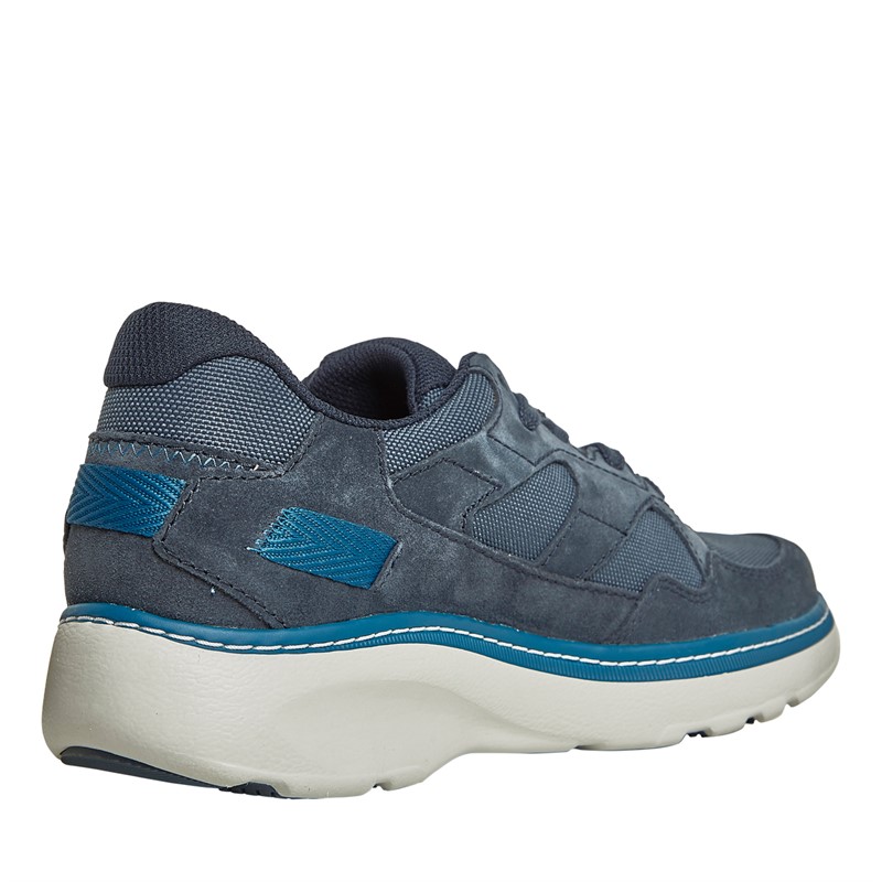 Clarks Mens Chartlite Tor Shoes Navy Combi