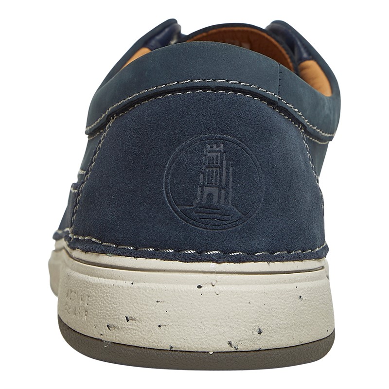 Clarks Mens Nature 5 Lo Shoes Navy Combi