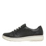 Clarks Womens Caroline Emma Shoes Black Leather