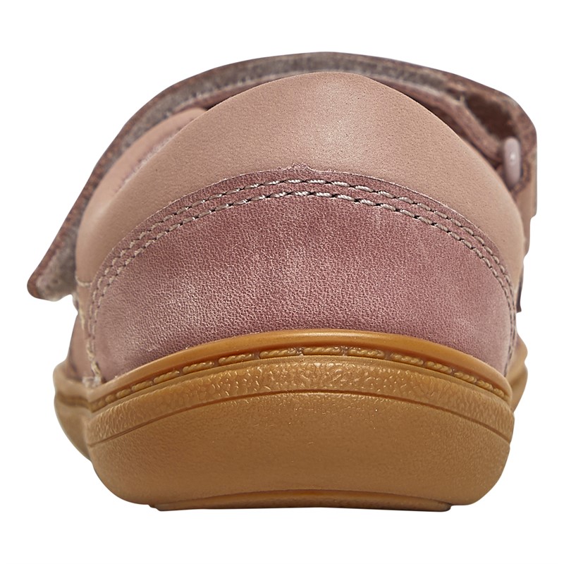 Clarks Infant Girls Flash Prize Wide Fit Shoes Dusty Pink