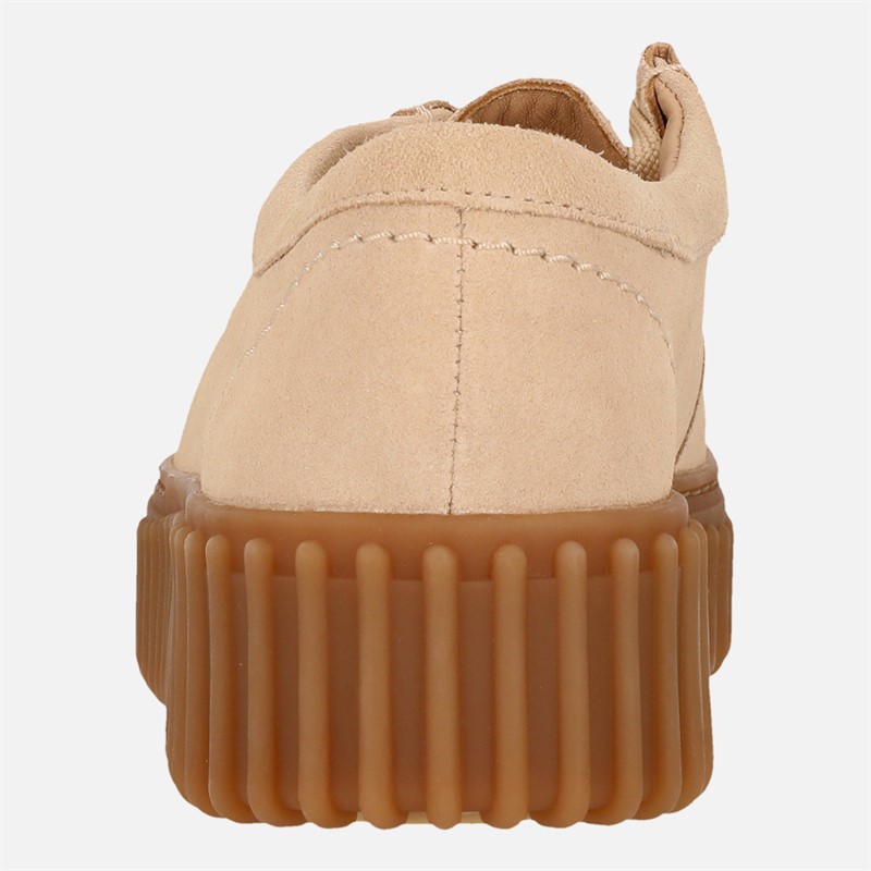 Clarks Damen Premium Torhill Bee Schuhe Ecru Suede