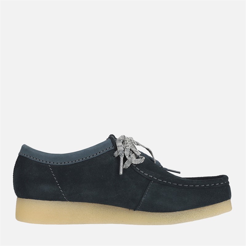 Clarks Herren Premium Evo Wallabee Schuhe Navy