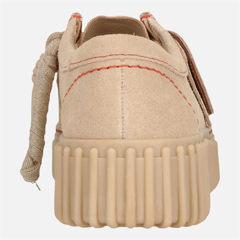 Clarks Damen Premium Torhill Bee Schuhe Ecru Suede
