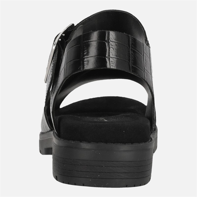 Clarks Damen Premium Orinoco Sandalen Black Interest