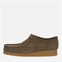 Clarks Herren Premium Evo Wallabee Schuhe Dark Olive Sde