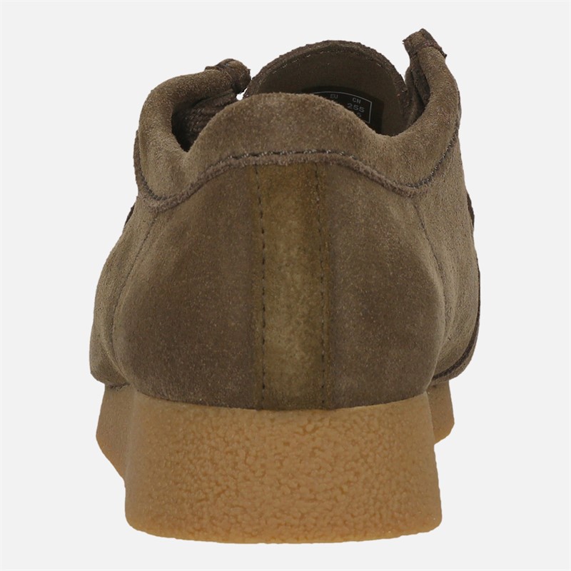 Clarks Herren Premium Evo Wallabee Schuhe Dark Olive Sde