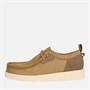 Clarks Herren Premium Ftr2lo Wallabee Schuhe Dark Sand Combi