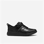 Clarks Junior Boys Scape Match Trainers Black