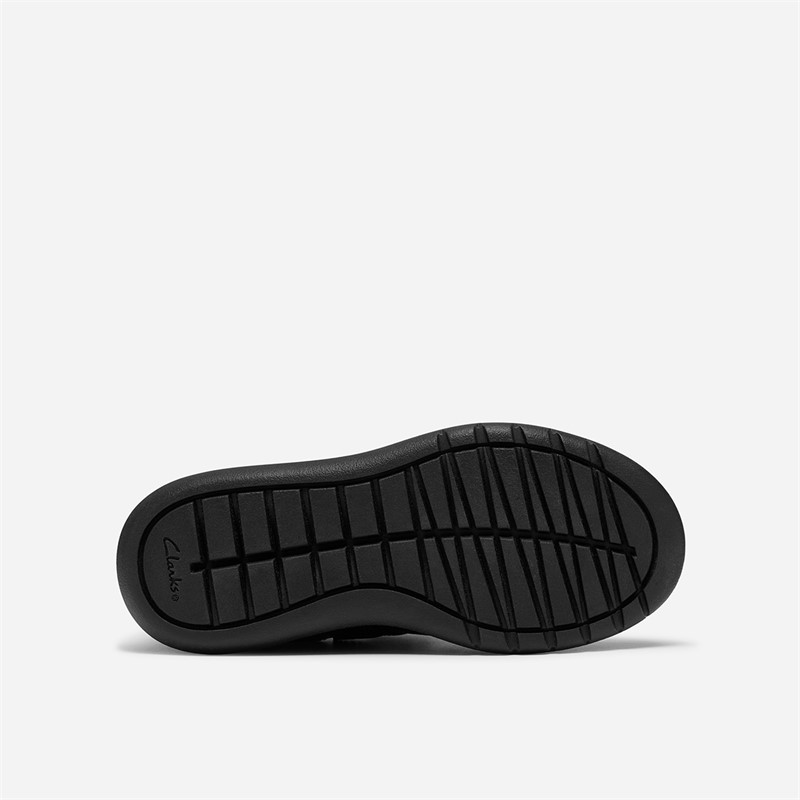 Clarks Junior Boys Scape Match Trainers Black