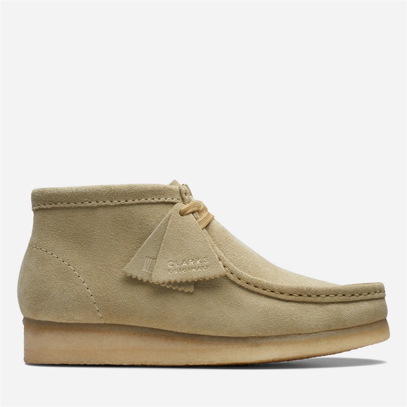 Clarks Damen Originals 2 Wallabee D Stiefel 5252 Maple Suede