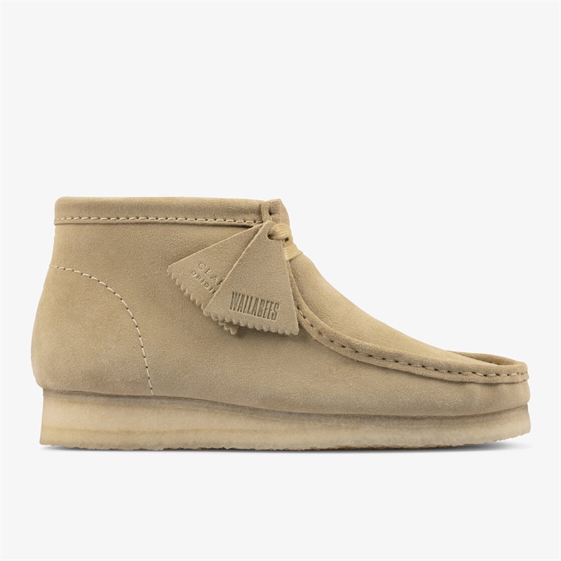 Clarks Herren Originals 2 Wallabee G Stiefel 5252 Maple Suede