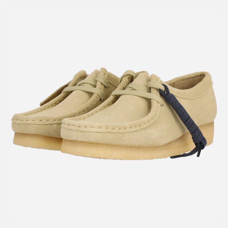 Clarks Damenschuhe Originals 2 Wallabee D 5252 Maple Suede
