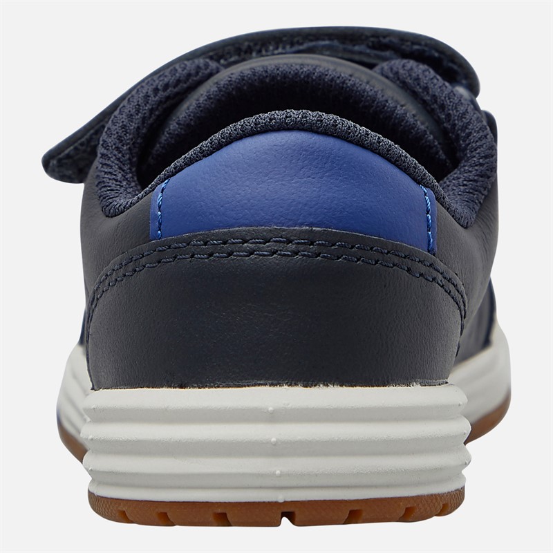 Clarks Infant Boys Wide Fit Urban Solo Trainers Navy