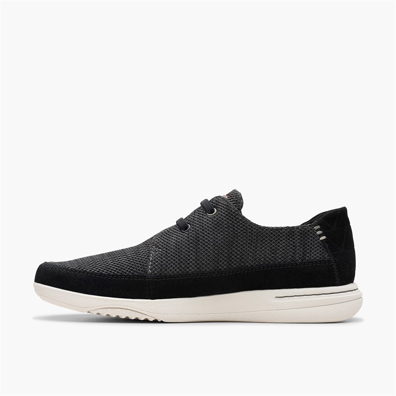 Clarks Mens Easeway G-Fit Shoes Black