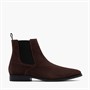 Clarks Mens Paulton Easy G-Fit Chelsea Boots Dark Brown