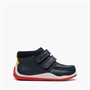Clarks Infant Boys Noodle F-Fit Play Boots Navy