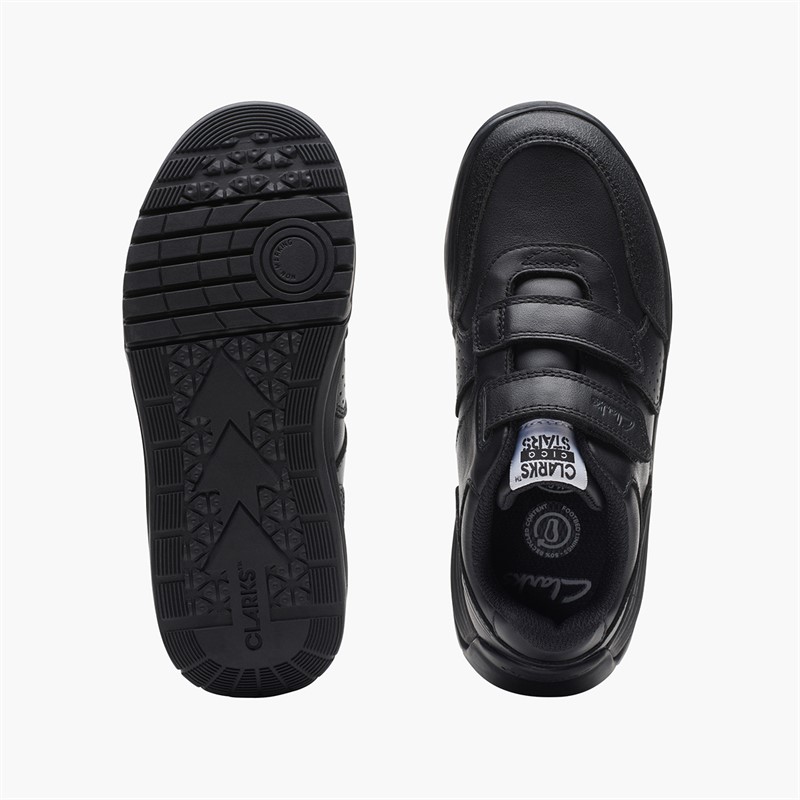 Clarks Kids Cisa Star Orb G-Fit Shoes Black