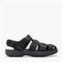 Clarks Mens Saltway Cove G-Fit Sandals Black