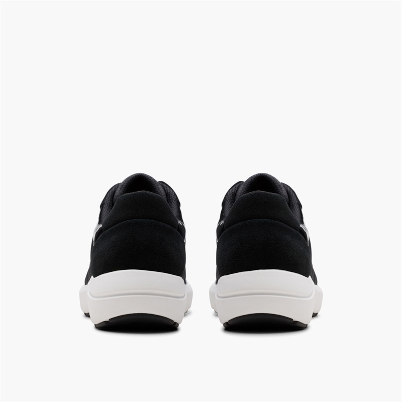 Clarks Womens Tivoli D-Fit Sport Trainers Black
