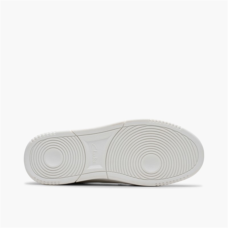 Clarks Junior Canyon Sky G-Fit Trainers White Mono