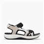 Clarks Womens Mira Bay D-Fit Sandals Flint