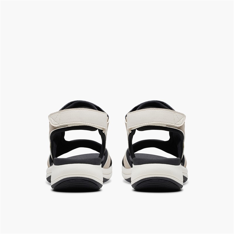 Clarks Womens Mira Bay D-Fit Sandals Flint