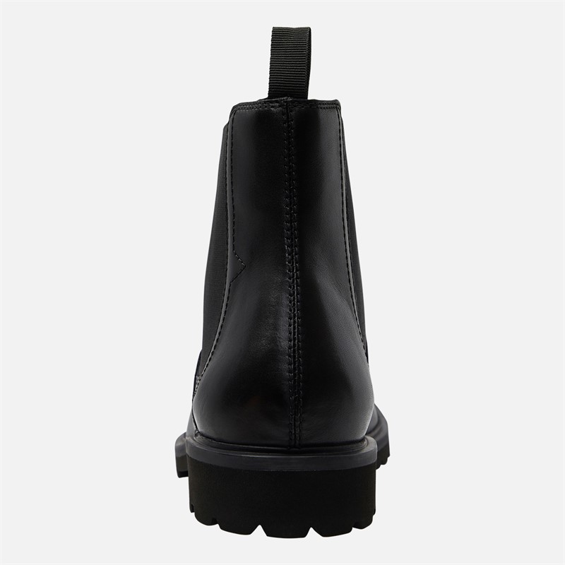 Clarks Mens Berwick Easy Chelsea Boots Black