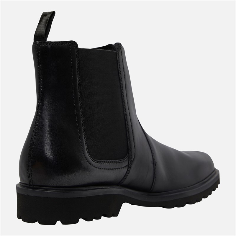 Clarks Mens Berwick Easy Chelsea Boots Black