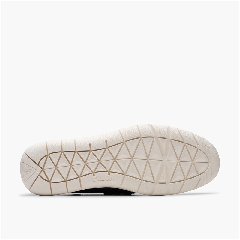 Clarks Mens Flexway Tie G-Fit Boat Shoes Navy