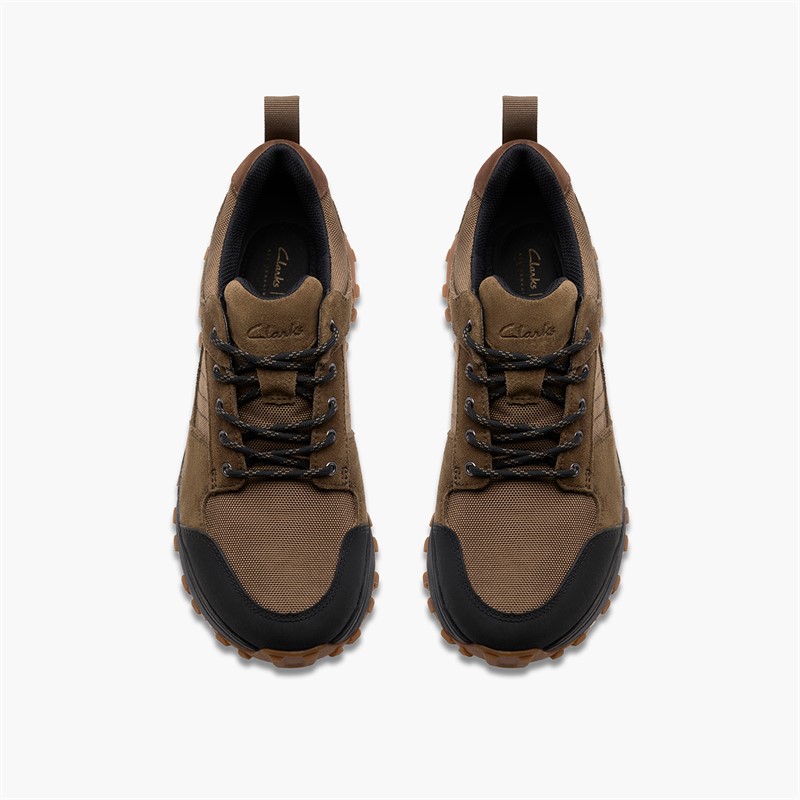 Clarks Mens Atl Trex GTX G-Fit Shoes Khaki