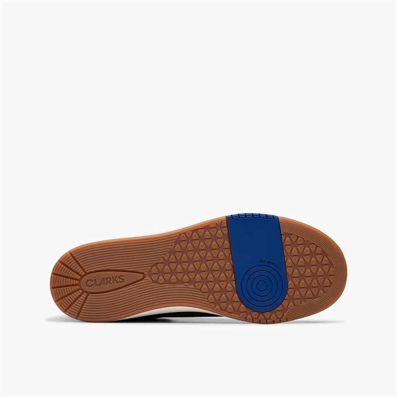 Clarks Junior Boys Urban Solo G-Fit Trainers Navy