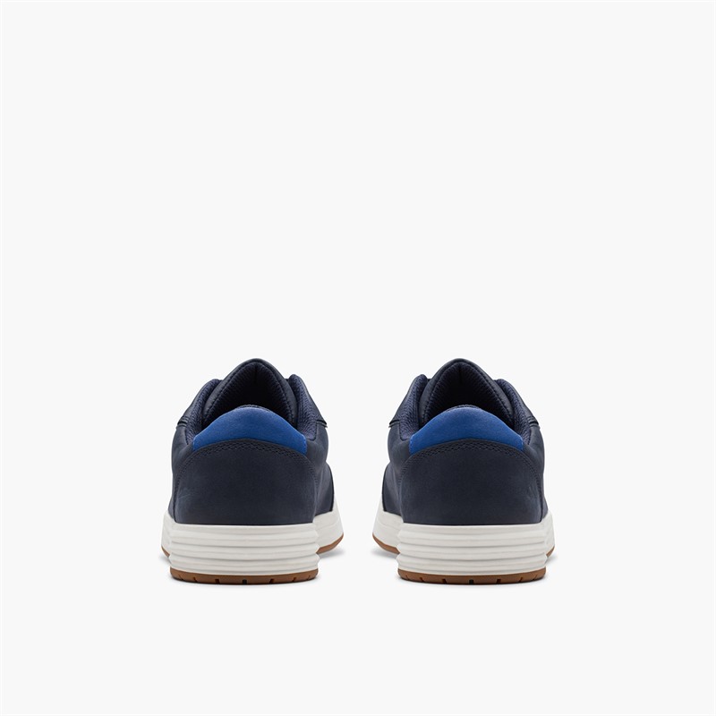 Clarks Junior Boys Urban Solo G-Fit Trainers Navy