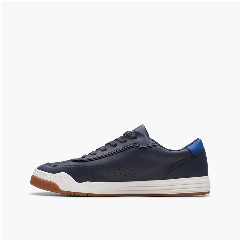 Clarks Junior Boys Urban Solo G-Fit Trainers Navy