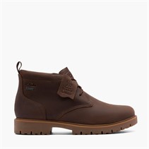 Clarks Mens Berhill Mid GTX G-Fit Boots Tan